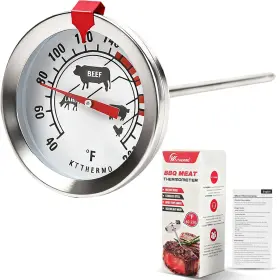 B4AK4174K02-1PCS-SM CLOUDHAND Meat Thermometer Cooking Steel