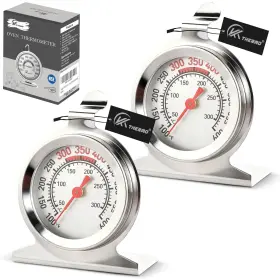 Z1AK2589-2PCS-SM CLOUDHAND Oven Dual Scale