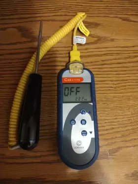 095969432894 COMARK Waterproof Thermocouple Thermometer