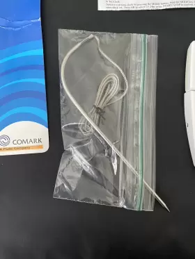HLA1 COMARK Cooking Cooling Thermometer Alarm Steel Probe #3
