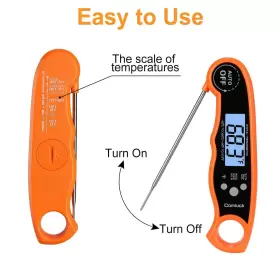 060889360010 COMLUCK Meat Thermometer Digital Oven Cooking #3