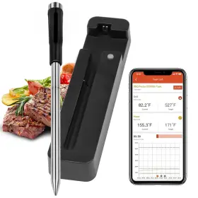 445043067086 COMVIEE Wireless Smart Meat Thermometer Grilling