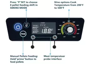CAT-02-PG COMVIEE Bbq Digital Thermostat Controller Board Pit #2