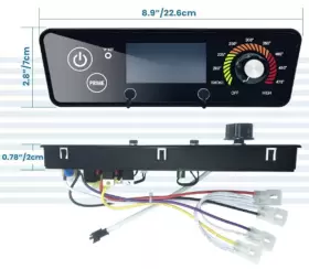 CAT-02-PG COMVIEE Bbq Digital Thermostat Controller Board Pit #3