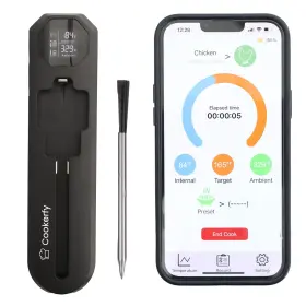 BT53-MT820 COOKERFY Meat Thermometer Digital Wireless Battery