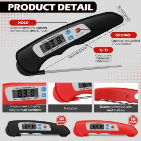 LIA-COPKIM-0418 COPKIM Digital Meat Thermometer Waterproof #2