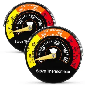 LIA-COPKIM-145 COPKIM Wood Stove Thermometer Magnetic Oven Fi