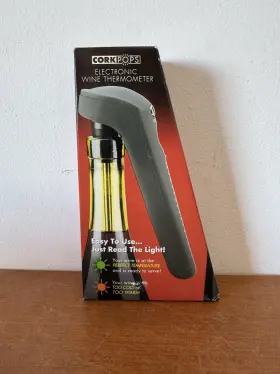 CP40000 CORK POPS Wine Thermometer Settings