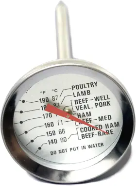 20861 SELECT Meat Thermometer Steel
