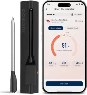 810043379281 COSORI Smart Wireless Meat Thermometer Duration