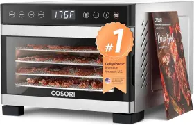 P501 COSORI Food Dehydrator Jerky Temperature Control Steel