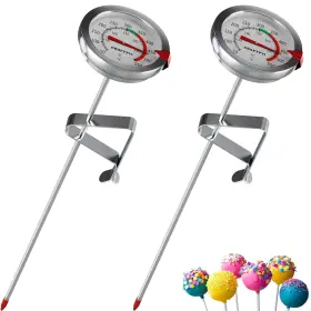 CRAFT911-THERMOEMTER CRAFT911 Oil Thermometers Pot Clip Candy