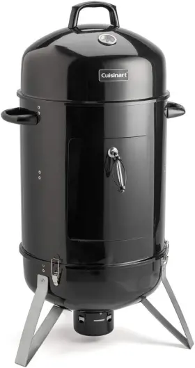 726084908611 CUISINART Vertical Smoker Grill Thermometer Dual
