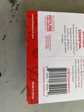 810051852042 DASH Precision Meat Thermometer Waterproof #3