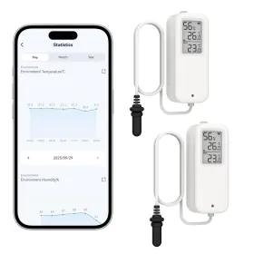 NUS-TH01-2 DAYTECH Freezer Thermometer Alarm Wifi
