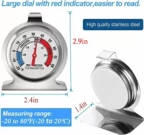 X0Z66T43EA63N DE-WIRELESS Refrigerator Freezer Thermometer #3