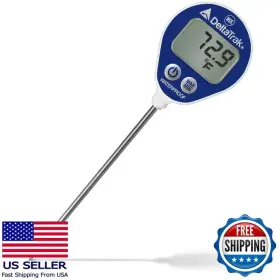 B01EY230X8 DELTATRAK Digital Meat Thermometer Waterproof Nsf
