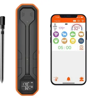 X004ADM1ND DEWJOM Wireless Meat Thermometer Digital Cooking