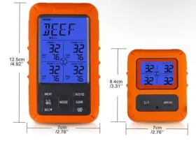 019962869969 DIGITAL Wireless Bbq Meat Thermometer Remote