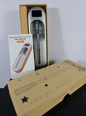 FM2108 DIGITAL Wireless Meat Thermometer Bluetooth Alarm