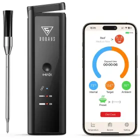 696578908192 DOQAUS Wireless Bluetooth Meat Thermometer Bbq
