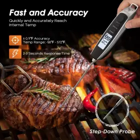 CP2S DOQAUS Digital Meat Thermometer Food Cooking #2