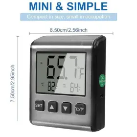 687117724311 DORHEA Fridge Refrigerator Thermometer Freezer #3