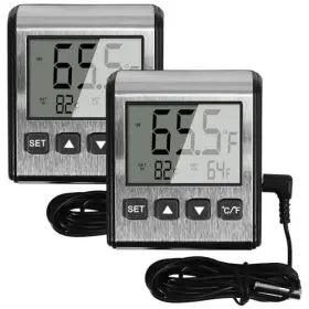 687117724311 DORHEA Fridge Refrigerator Thermometer Freezer