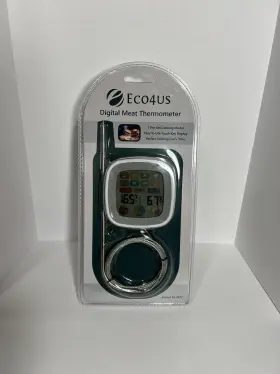 724696049821 ECO4US Digital Meat Thermometer Touch Key