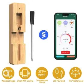 GPCT4743 EDGE COLLECTIONS Wireless Meat Thermometer Digital #3