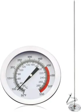 744110222128 EFENG Candy Thermometer Pot Clip Probe Oil
