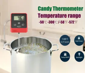 779139261346 EFENG Digital Candy Thermometer Pot Clip Alarm #3