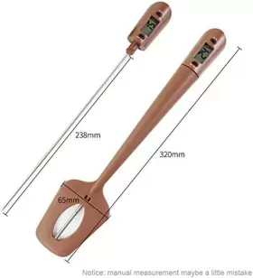 TH080 EFENG Candy Thermometer Spatula Digital Cooking Pot Sp #2