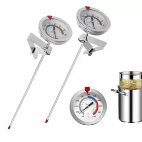 717015885828 EFENGCOOK Turkey Thermometer Pack Probe Pot Oil