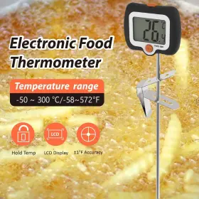 762715408129 EFENGCOOK Digital Candy Thermoometer Pot Clip Ro #2