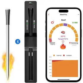 313042485453 EHIG Smart Wireless Meat Thermometer Bluetooth