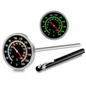 Ekootimo 445032113138 Meat Thermometer - Instant Read Food With 5.5-inch Stainless Steel P Ekootimo 445032113138 Meat Thermometer - Instant Read Food With 5.5-inch Stainless Steel P