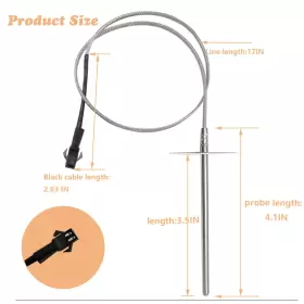 7882856160780 ENTSONG Rtd Temperature Probe Sensor Pit Boss #3