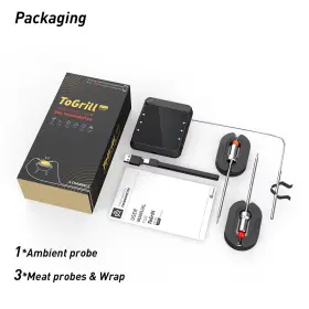 NC01 ERUULE Wireless Rechargeable Digital Meat Thermometer