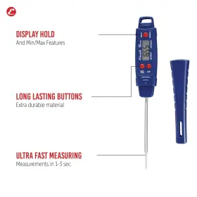 854202006434 ESCALI Advanced Digital Waterproof Meat Hold #2