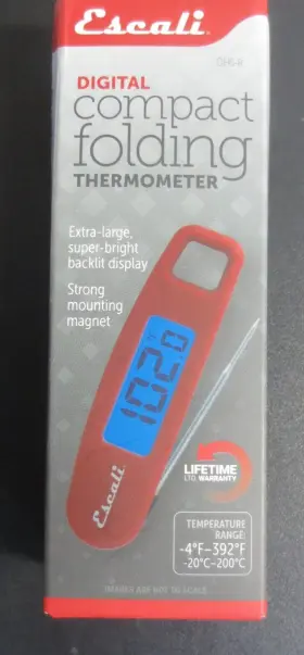 854202006915 ESCALI Folding Digital Thermometer