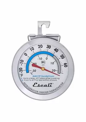 AHF1 ESCALI Steel Dial Refrigerator Freezer #2