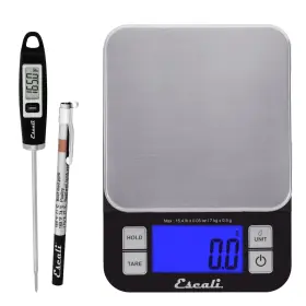 ESK001 ESCALI Kitchen Scale Thermometer Nutro Digital Food