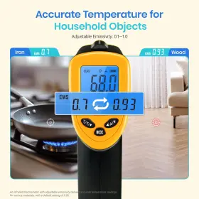 744760015514 ETEN3 Etekcity Infrared Thermometer Laser Gun Th #3