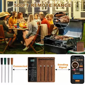 768287746881 ETITATO Wireless Meat Thermometer Probe Digital #2