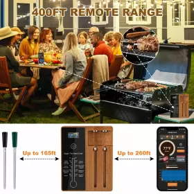 768351896399 ETITATO Wireless Meat Thermometer Probe #2