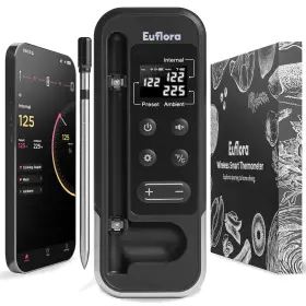 692763428704 EUFLORA Wireless Meat Thermometer Digital Probe