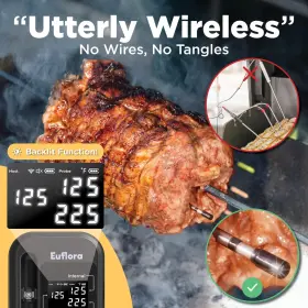 866235460551 EUFLORA Wireless Meat Thermometer Digital Probe #2