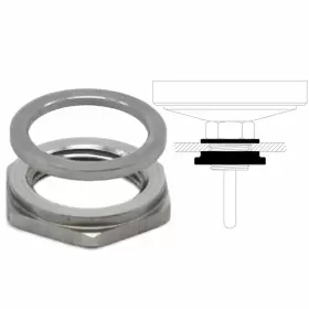 SEK00112 EVATY Thermometer Nut Washer Bbq Grill Barbecue Kit #3