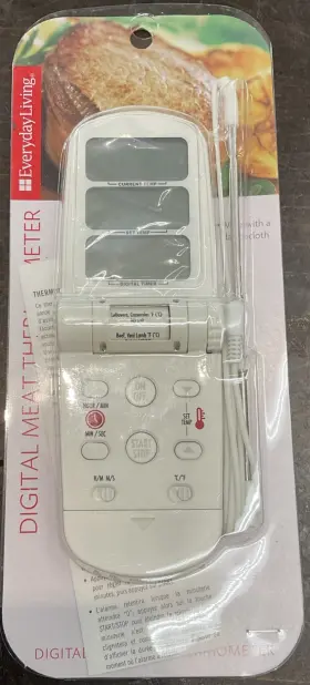 61470 EVERYDAYLIVING Digital Meat Thermometer